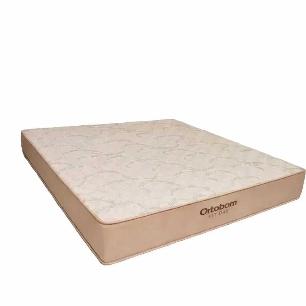 Colchão Ortobom Fit D45 Espuma Queen 158x198x25 cm