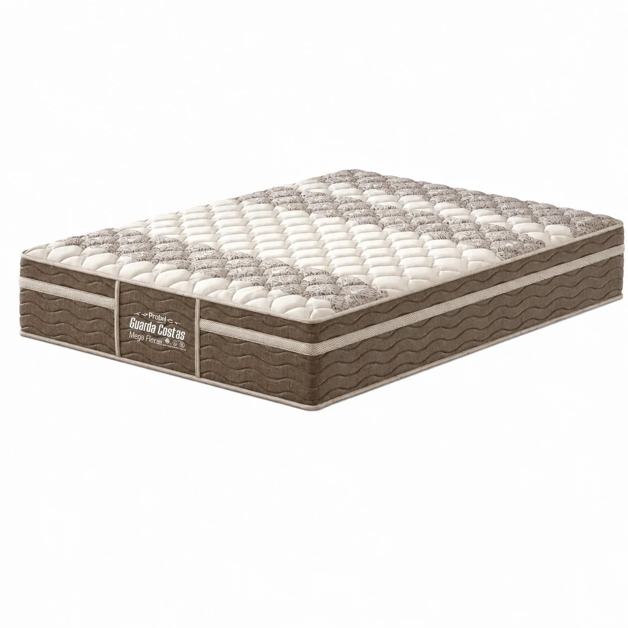 Colchão Probel Guarda Costas Mega Firme Espuma Casal 138x188x28 cm