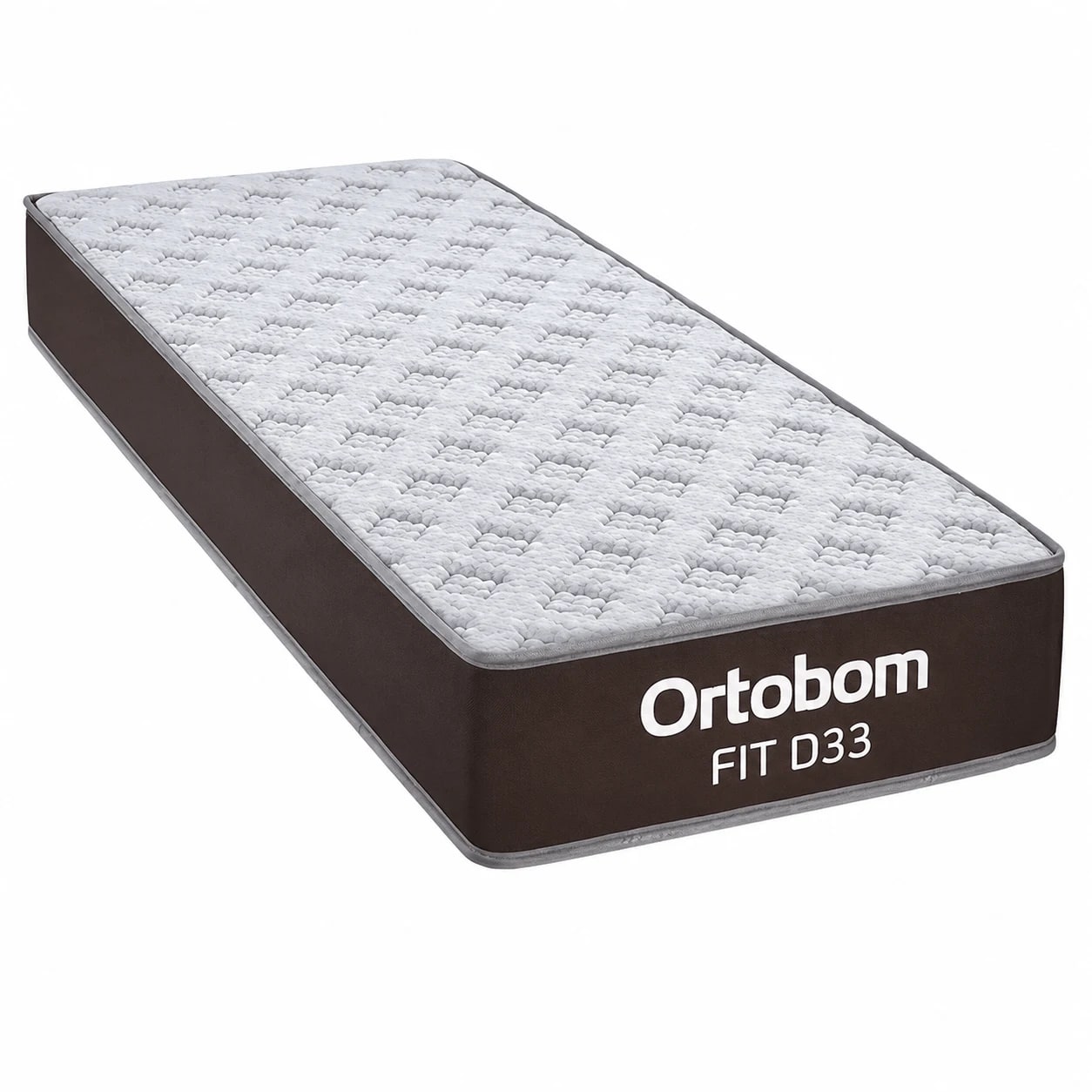 Colchão Ortobom Fit D33 Espuma Solteiro 88x188x17 cm