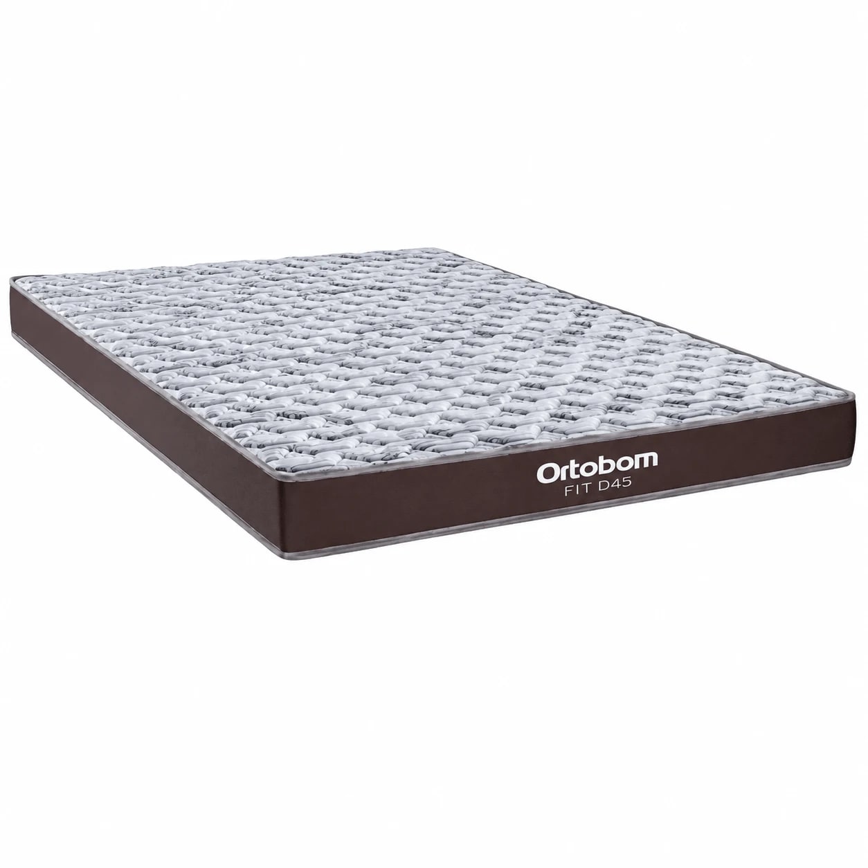 Colchão Ortobom Fit D33 Espuma Casal 138x188x17 cm