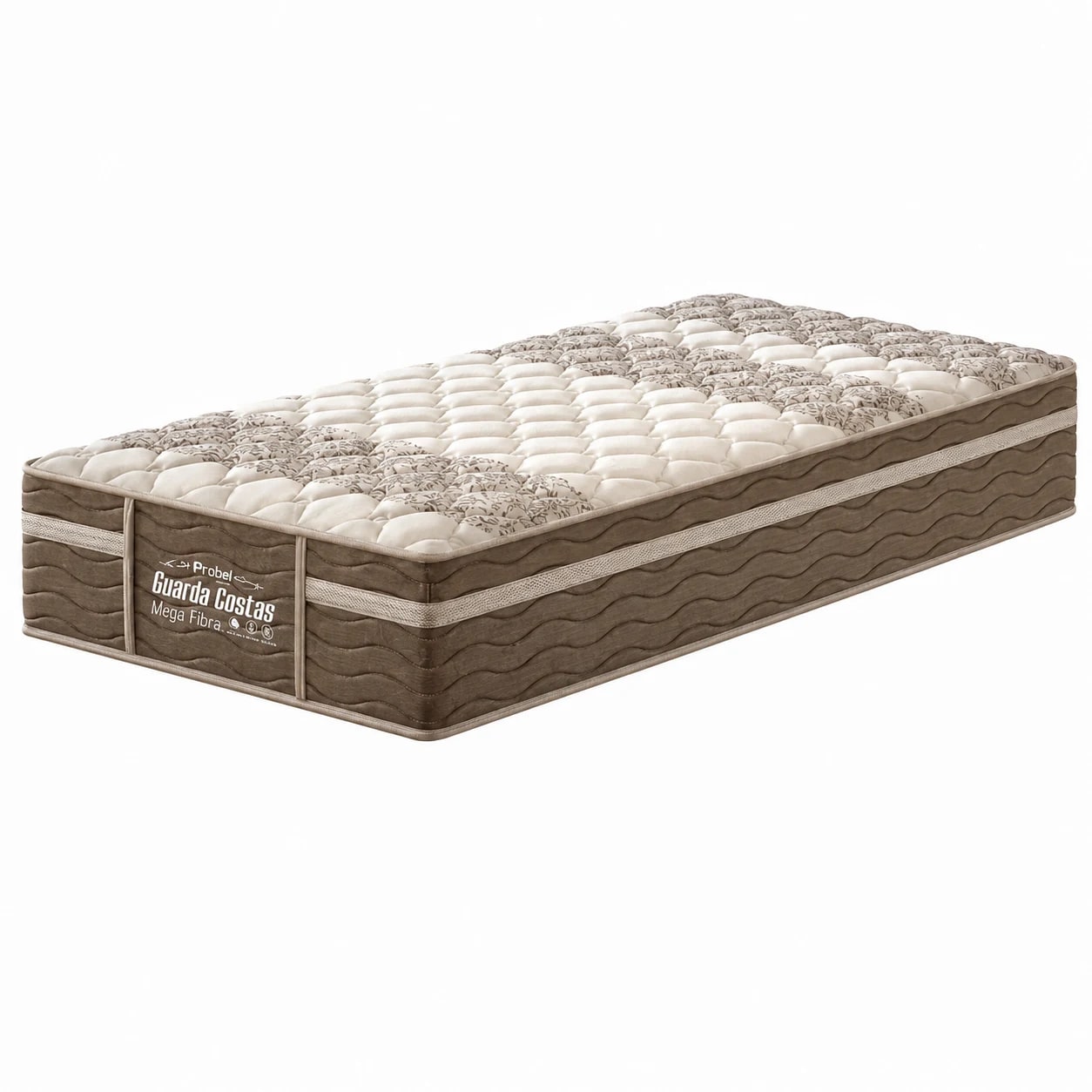 Colchão Probel Guarda Costas Mega Firme Espuma Solteiro 88x188x28 cm
