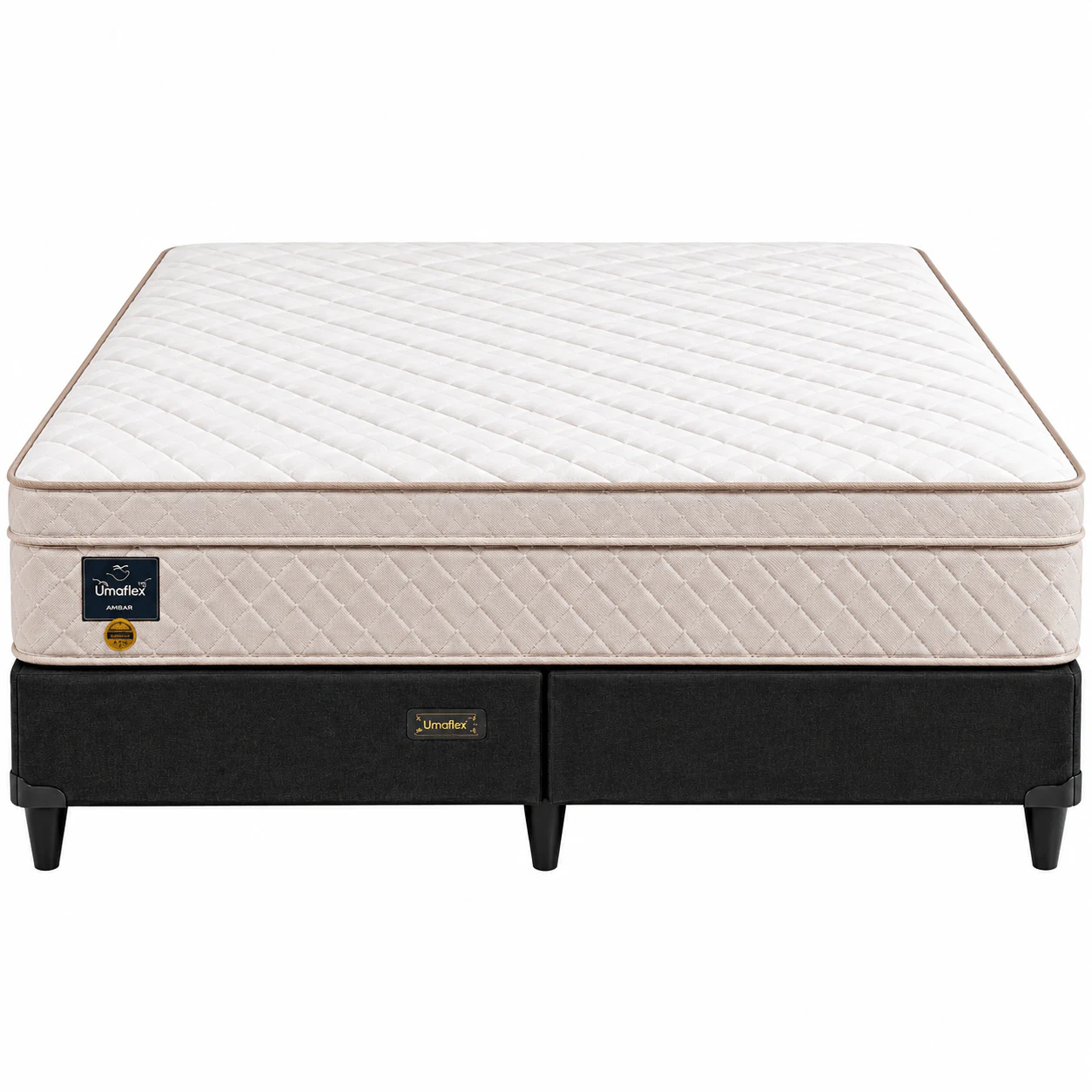 Conjunto Box Umaflex Destak Casal 138x188