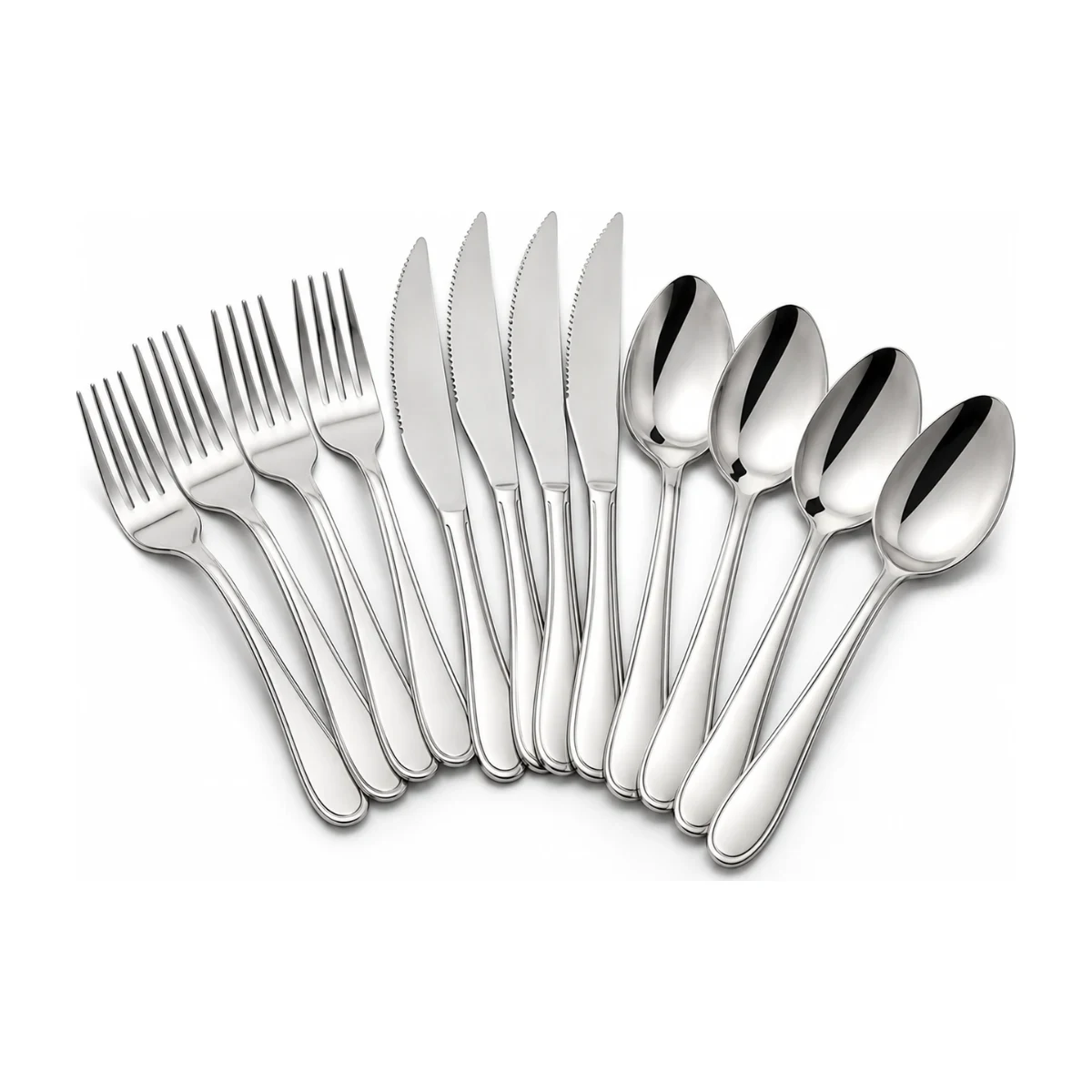 Jogo de talheres de aço inox