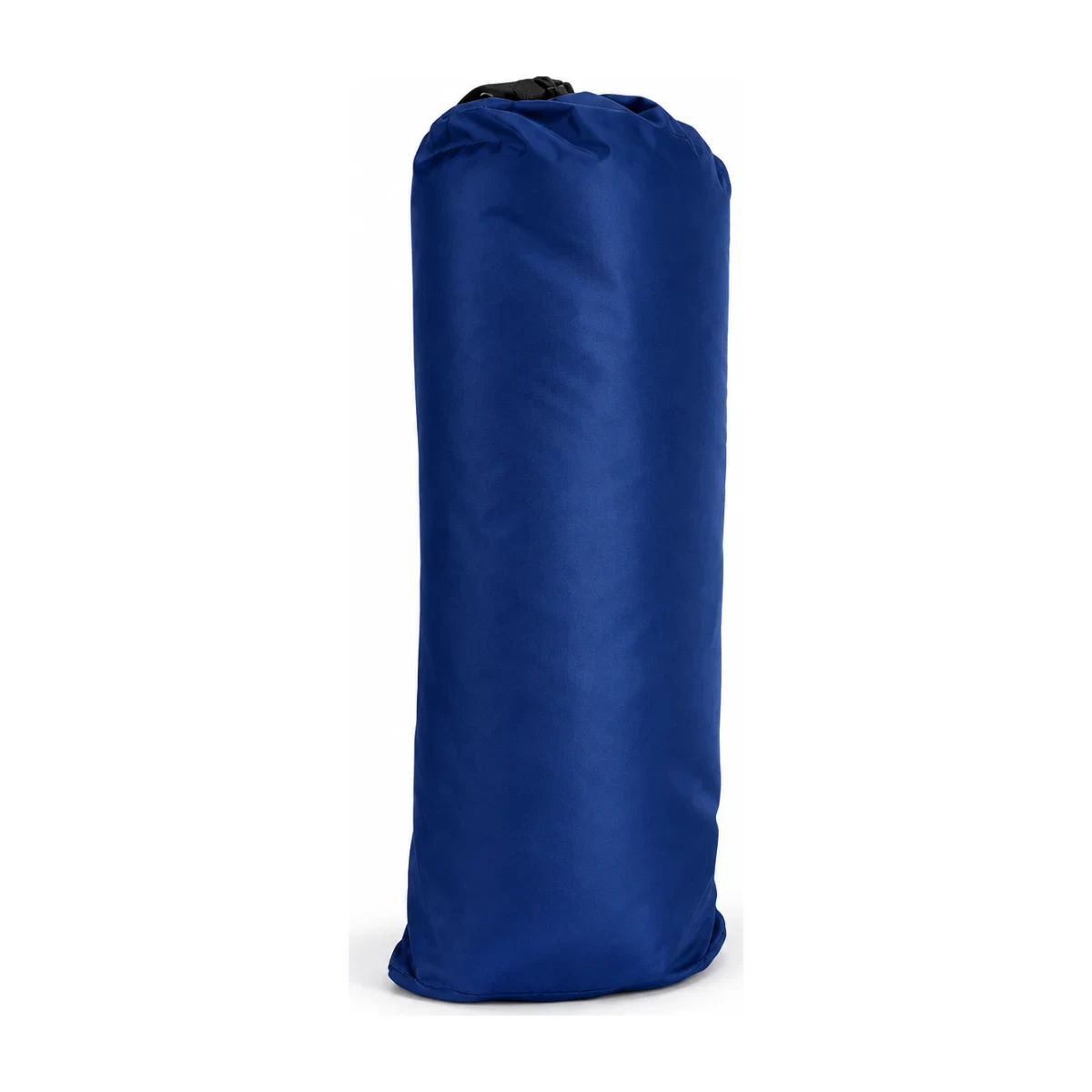 Colchonete mochila Ortobom camping 55x175x4 cm enrolado na bolsa azul