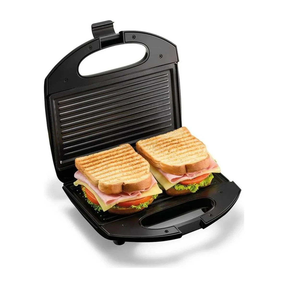 Sanduicheira e Grill Elgin SAN40 2 em 1 800W 220V, foto de catálogo em fundo branco