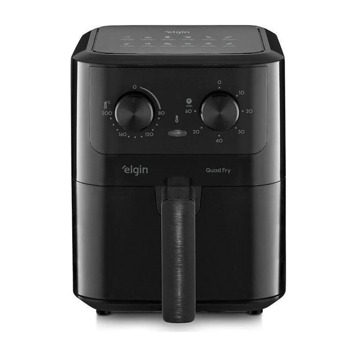 Air Fryer Elgin AFG42 4,2 Litros 1400W Preta 220V, foto de catálogo em fundo branco