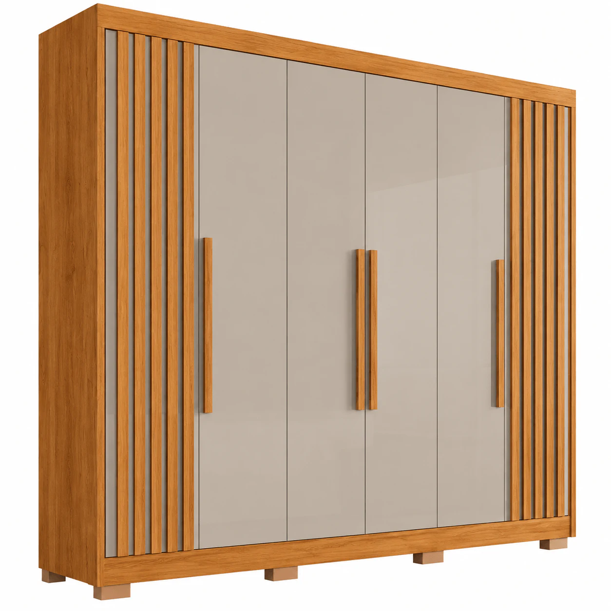 Guarda-roupa Casal Sallêto Granada 6 Portas 6 Gavetas 2,40 m
