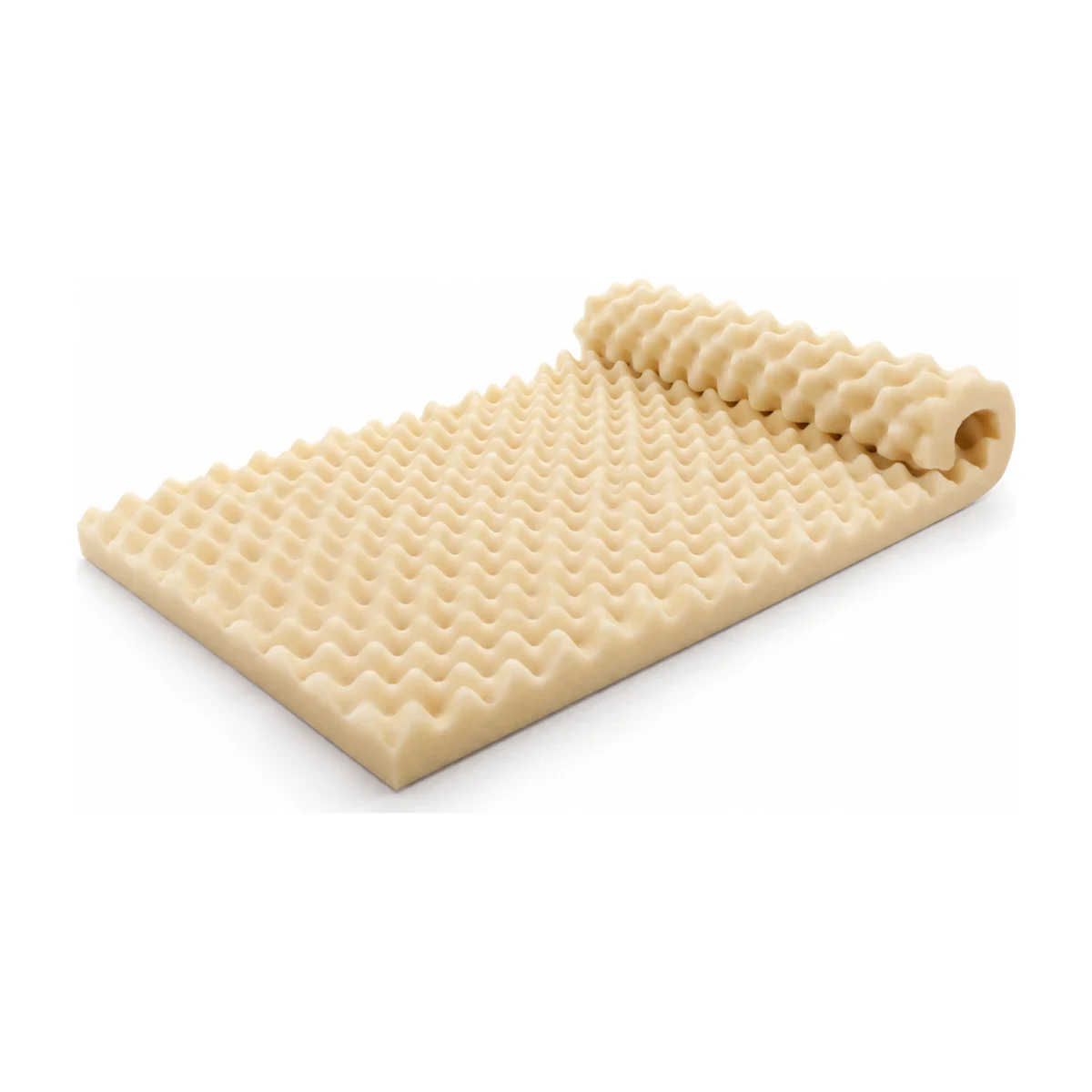 Colchonete Softflex perfilado casal 138 cm espuma caixa de ovo