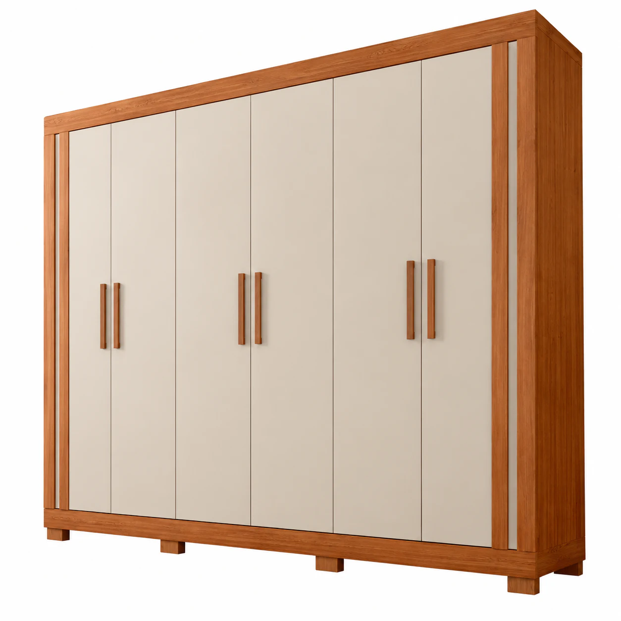Guarda-roupa Casal Caemmun Éden 6 Portas