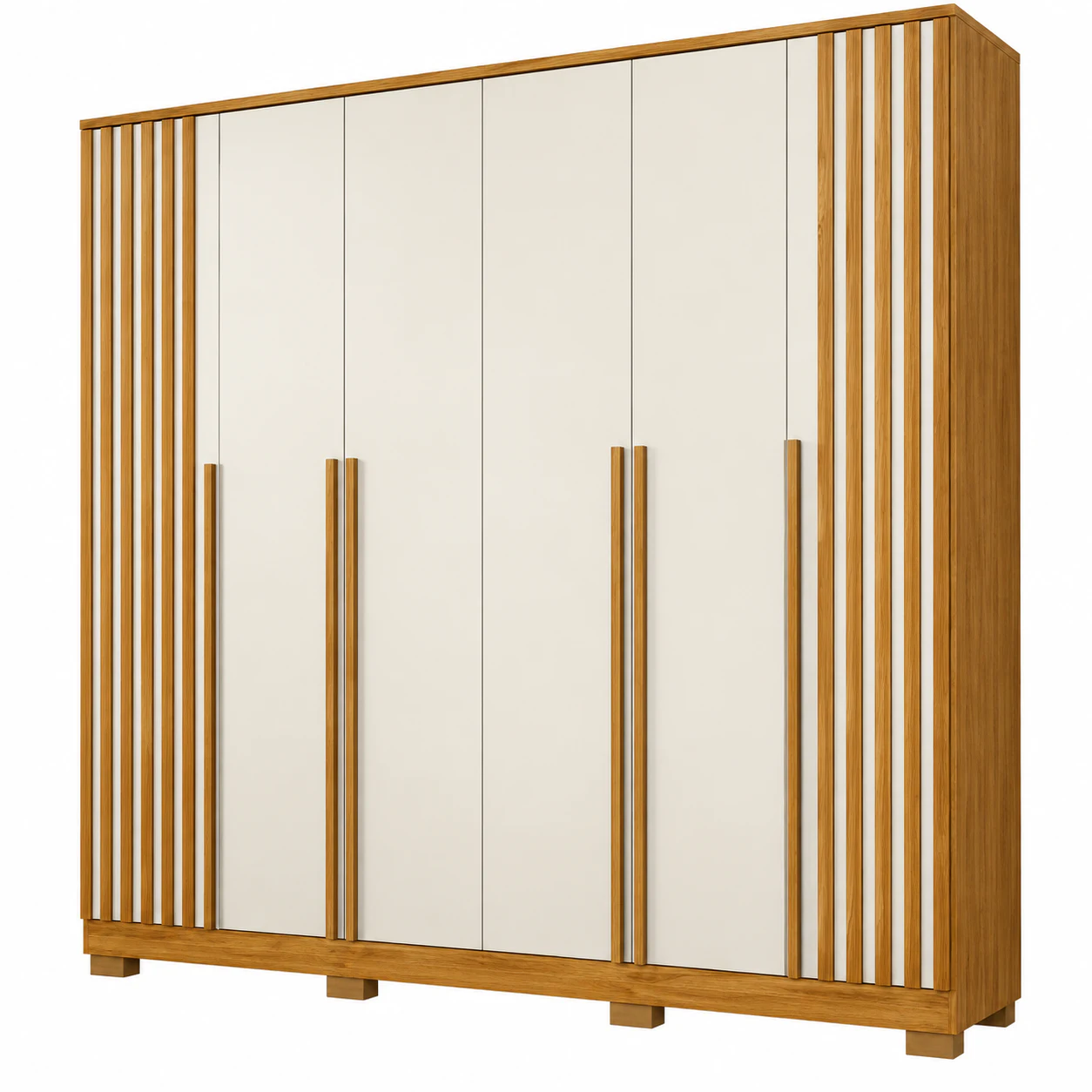 Guarda-roupa Casal ACP Jamile 6 Portas 4 Gavetas