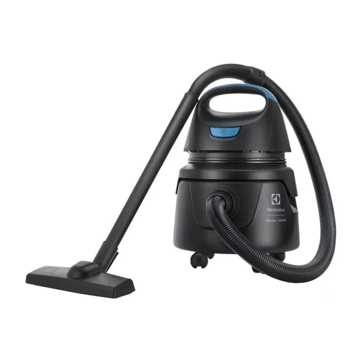 Aspirador de Pó e Água Electrolux Hidrolux AWD01 1400W Preto 220V, foto de catálogo em fundo branco