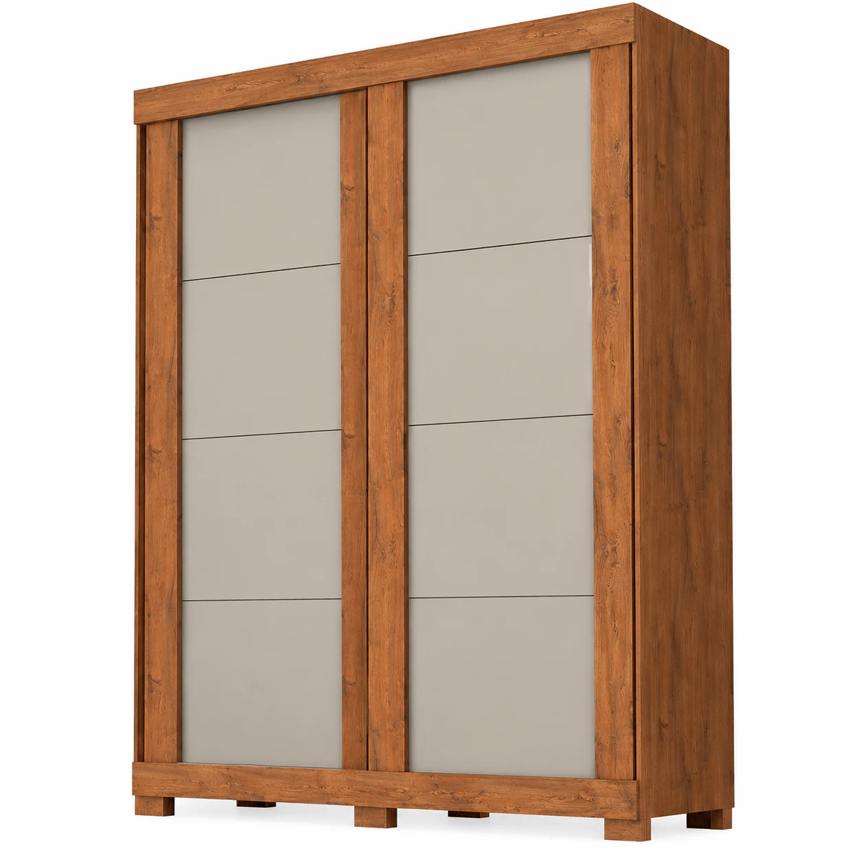 Guarda-roupa ACP Helena 2 Portas de Correr 2 Gavetas