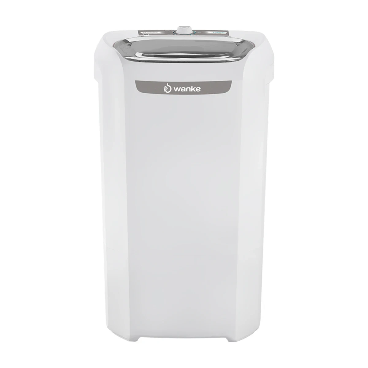 Lavadora de Roupas Wanke New Confort LWBE100T 10 kg Branca 220V, foto de catálogo em fundo branco