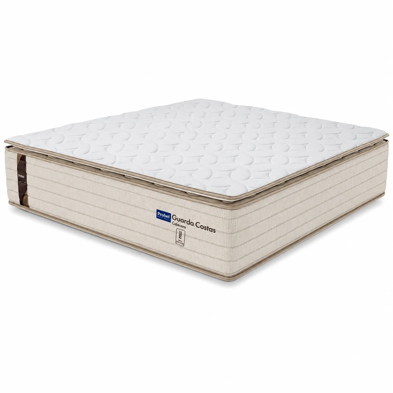 Colchão Probel Mega Comfort Molas Pillow Top Casal 138x188x36 cm