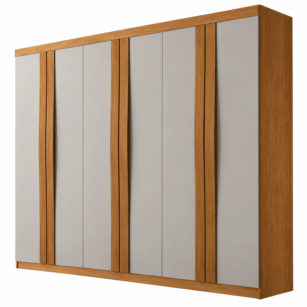 Guarda-roupa Casal Rufato Grécia 6 Portas 2 Gavetas