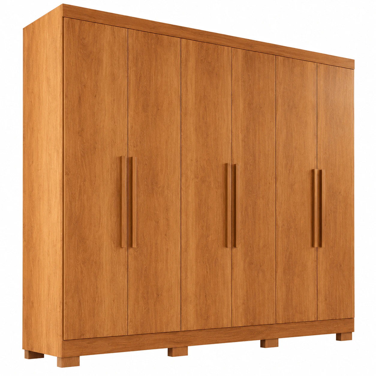 Guarda-roupa Casal Sallêto Coliseu 6 Portas 4 Gavetas