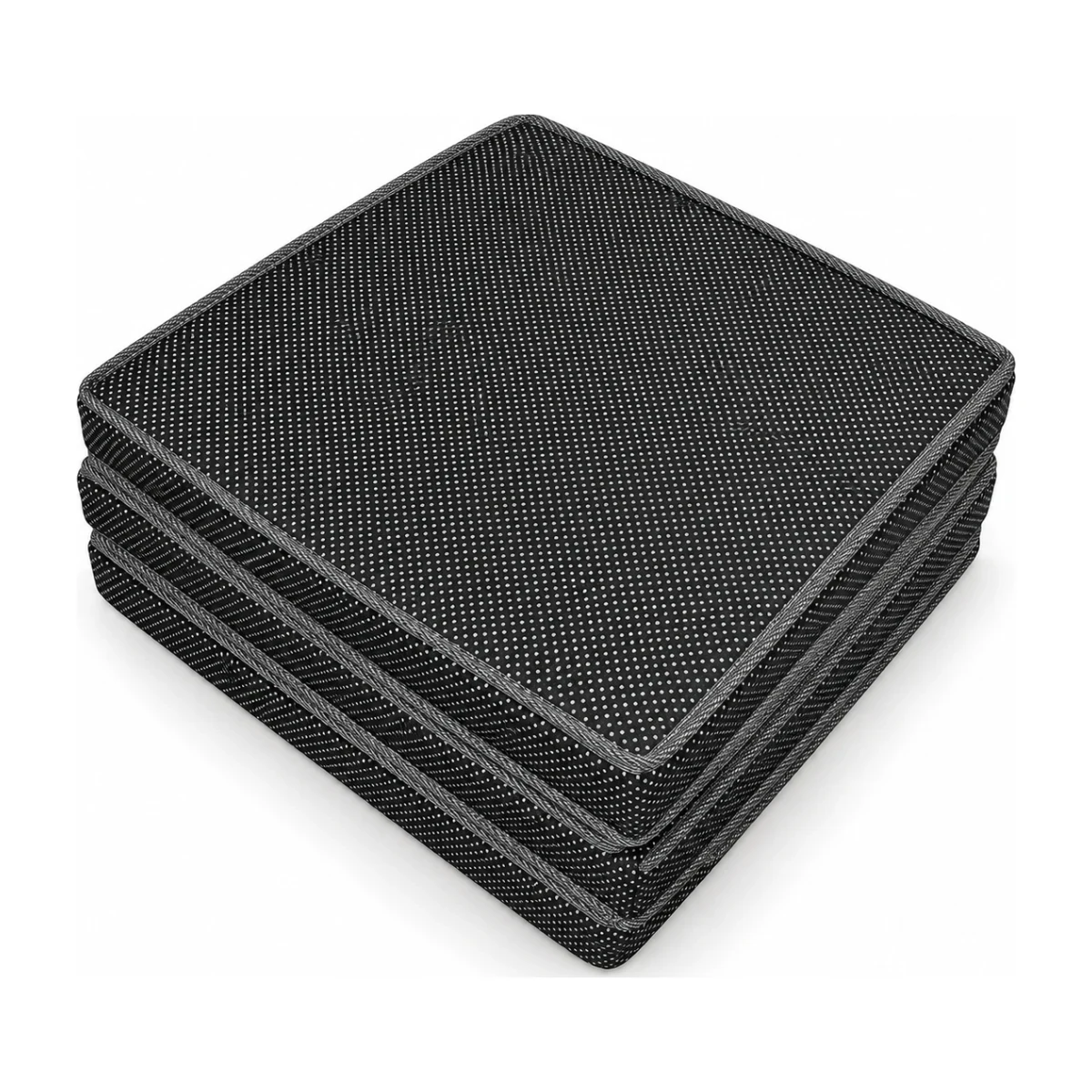 Colchonete dobrável Almoflex Ortonobre 62x62x27 cm preto