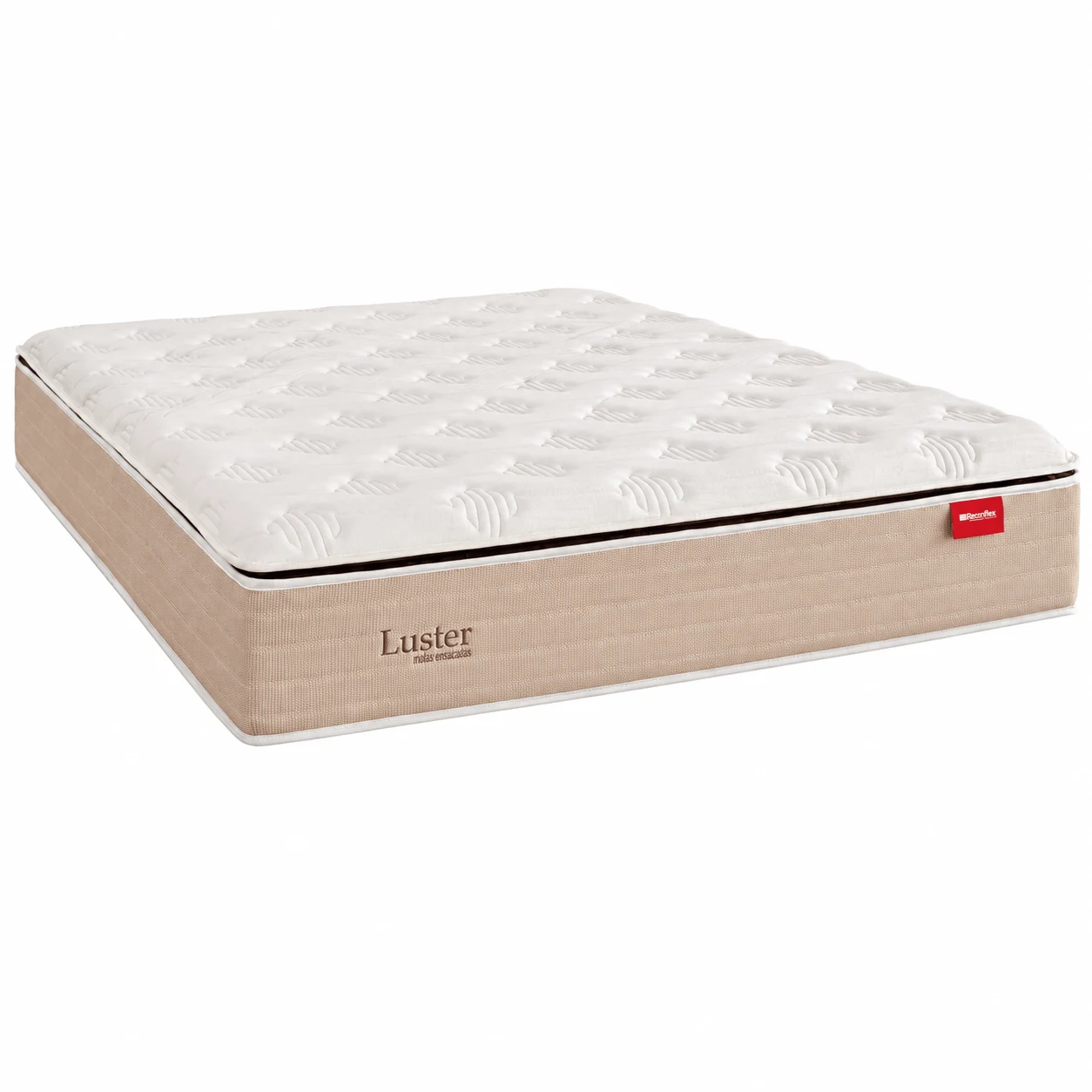 Colchão Reconflex Luster Molas Pillow Top Casal 138x188x32 cm