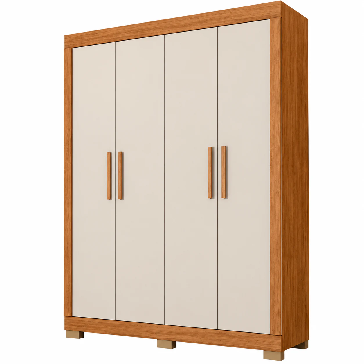 Guarda-roupa Solteiro Caemmun Éden 4 Portas