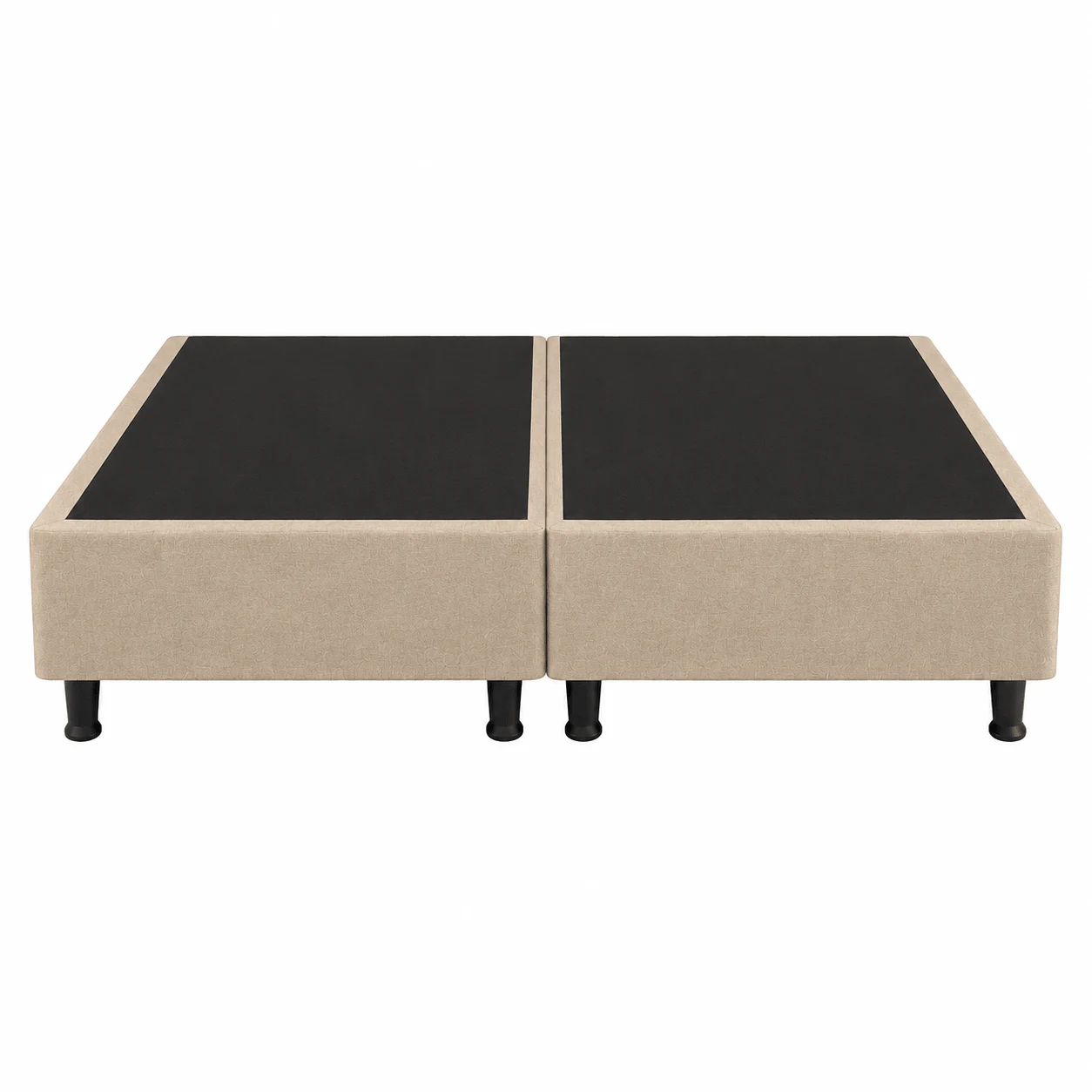 Base Box Topázio Stylos Queen 158x198x30 cm Bege