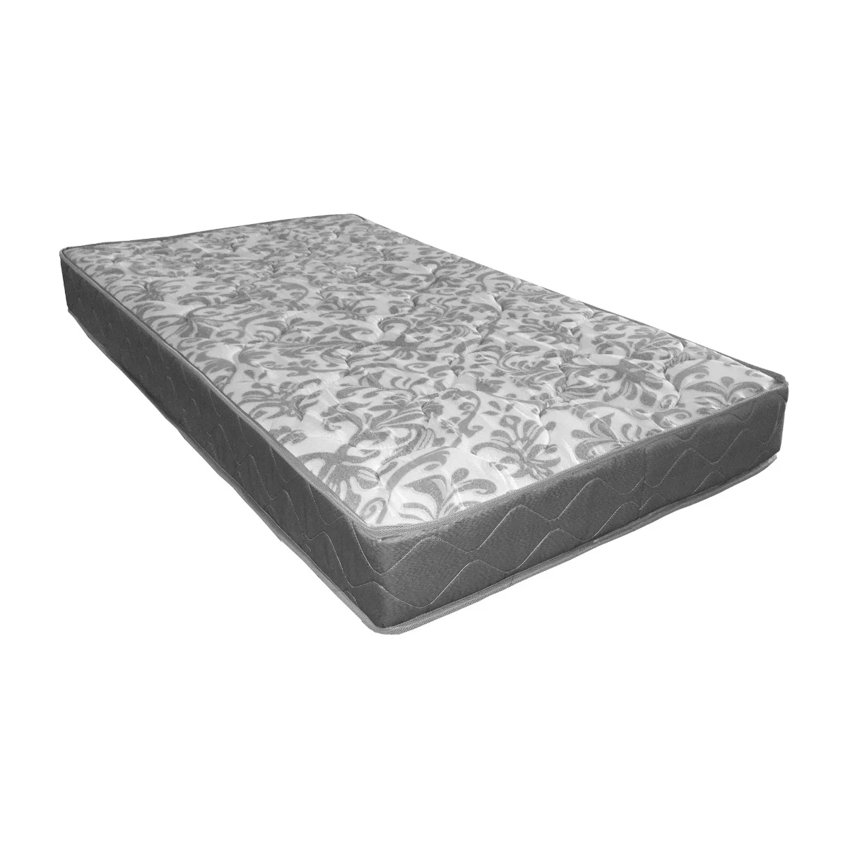 Colchão Ortonobre Cristal Espuma Solteirão 88x188x20 cm, foto de catálogo em fundo branco